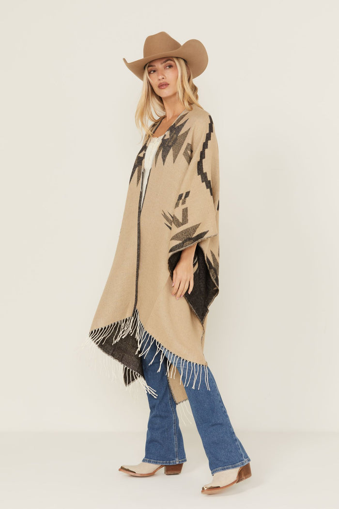 Fresh Produced Medium Oatmeal Beige Stripe DANA Pullover Top M