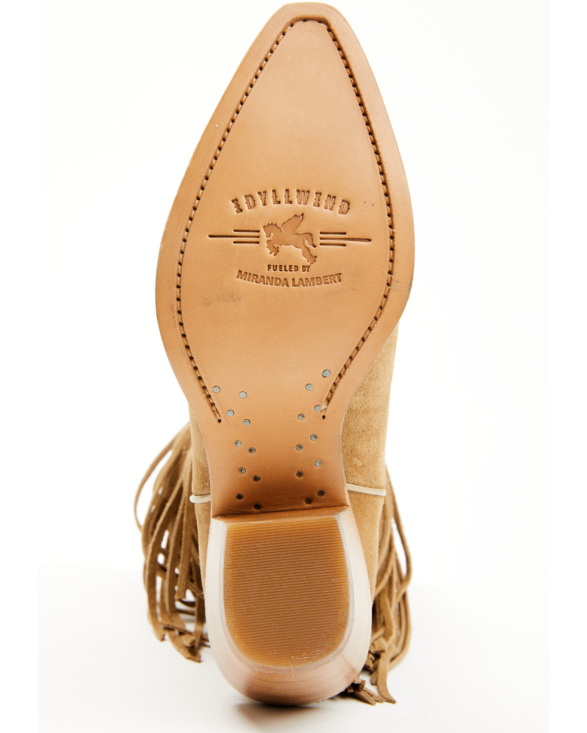 Sterling Fringe Tall Western Boots - Snip Toe