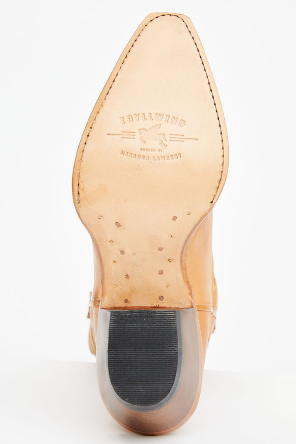 Hairpin Trigger Western Boots - Snip Toe - Honey