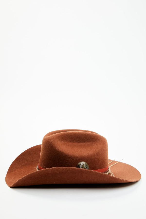 Madison Felt Cowboy Hat - Brown
