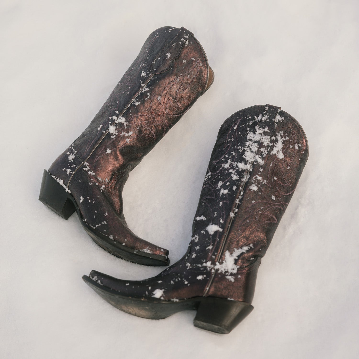 boots in snow