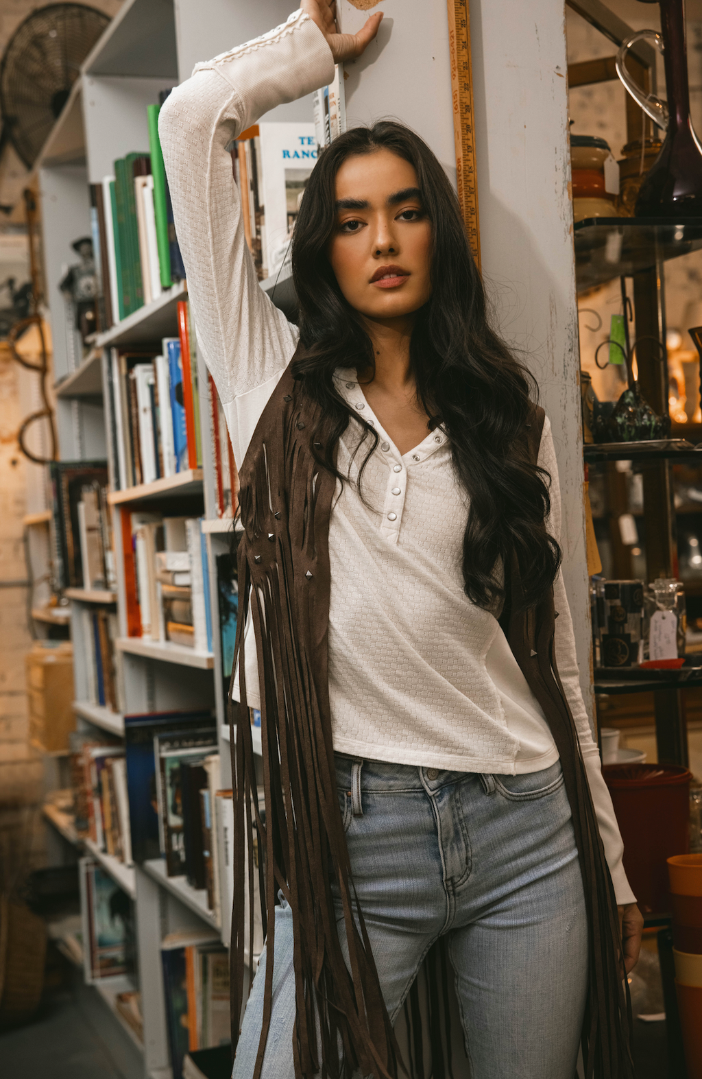 トップス LGB VEST MINI/FRINGE トップス LGB VEST MINI/FRINGE トップス LGB VEST MINI/FRINGE L.G.B.