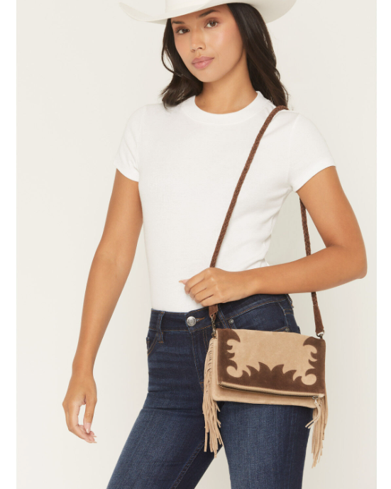 Dorothy Suede Crossbody Bag