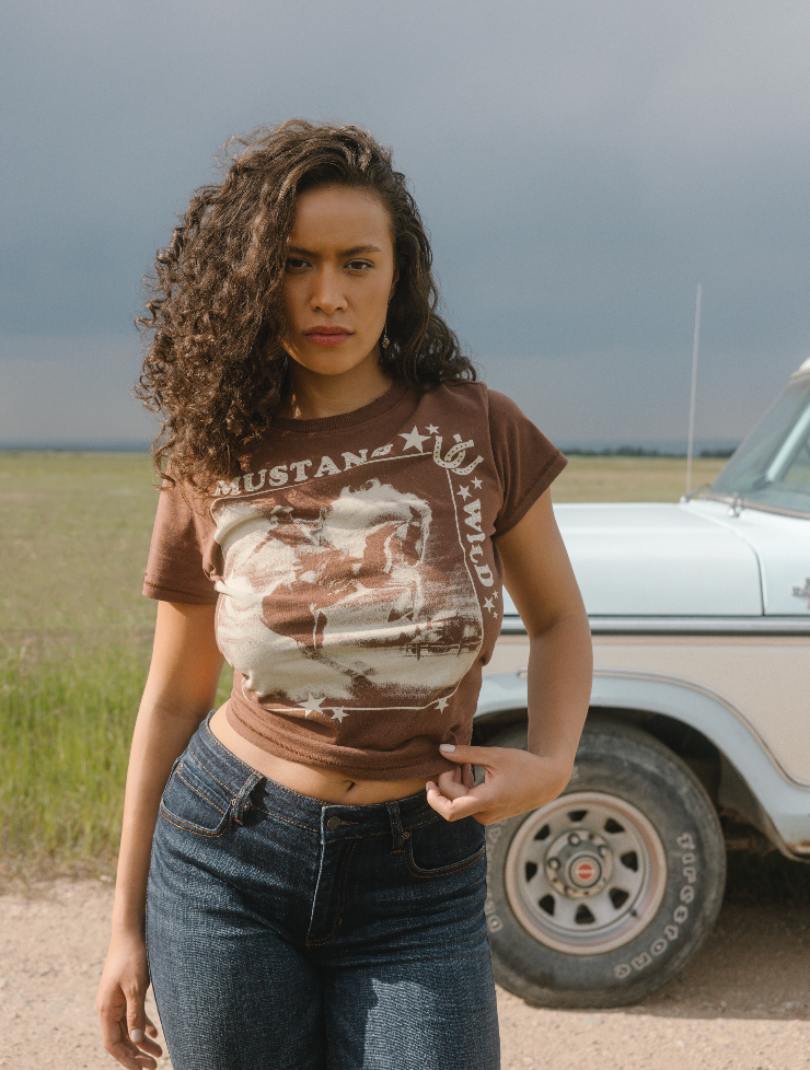 Mustang Wild Short Sleeve Graphic Tee