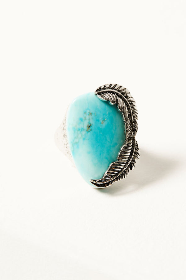 Fontaine Turquoise Statement Ring - Turquoise