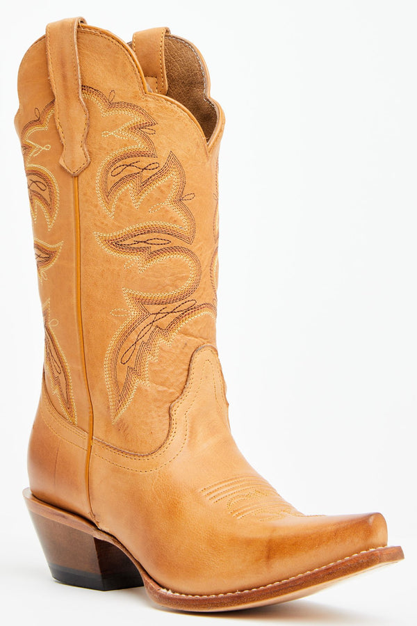 Hairpin Trigger Western Boots - Snip Toe - Honey
