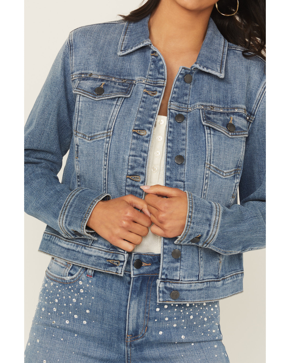 Idlewild Novelty Denim Trucker Jacket