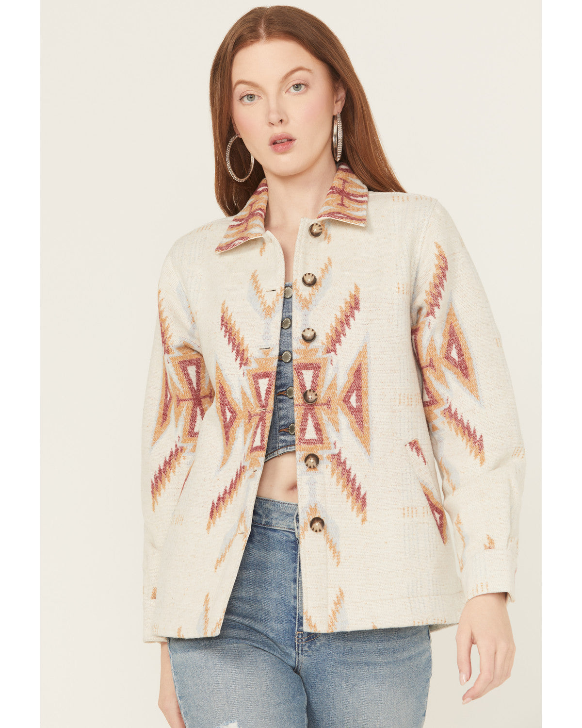 1970's Long Leather Jacket || Small Size Burnt Sienna