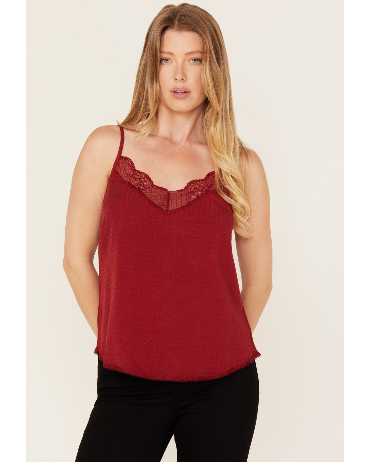 Randa Lace Trim Cami