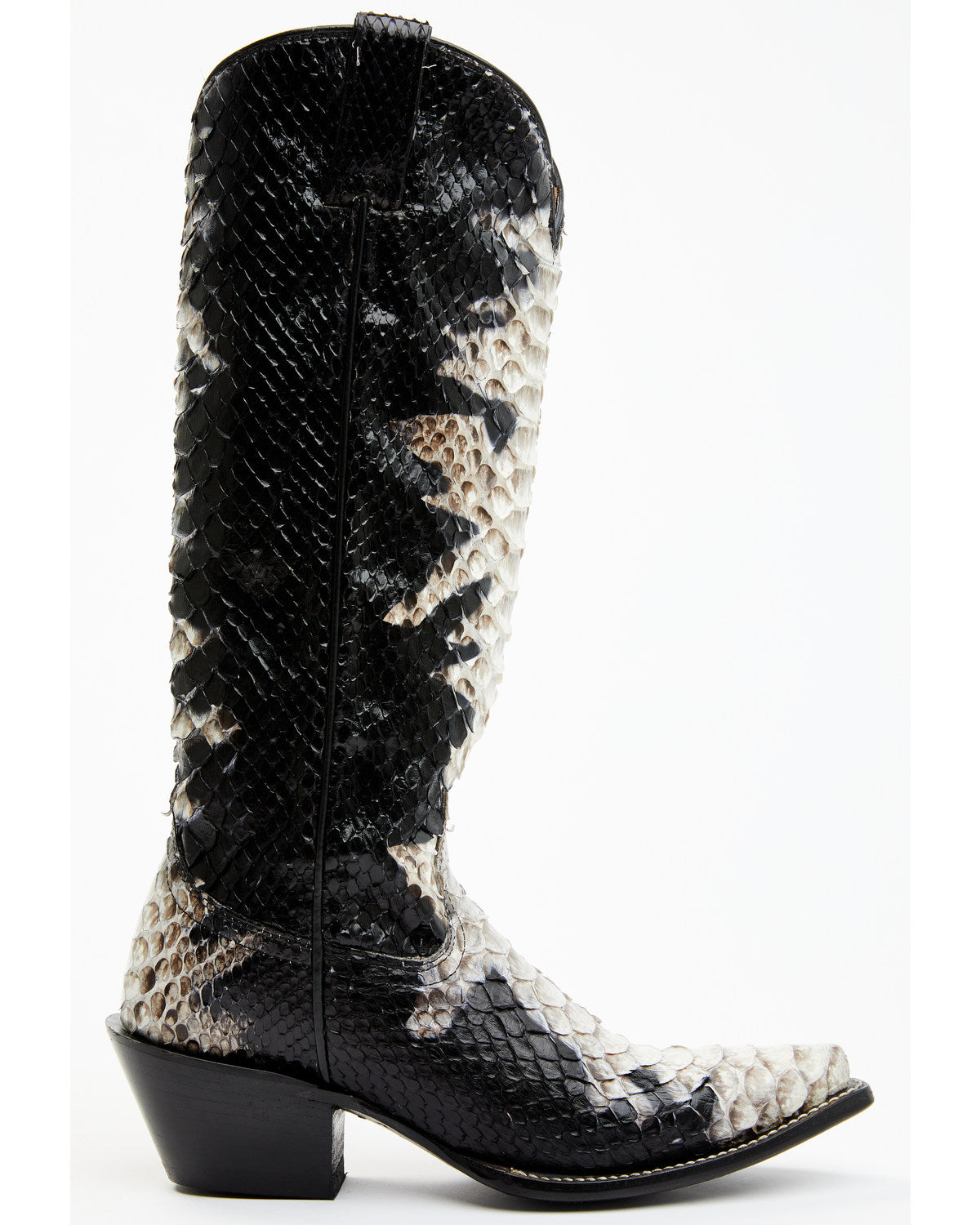 Stunner Exotic Python Western Boots - Snip Toe