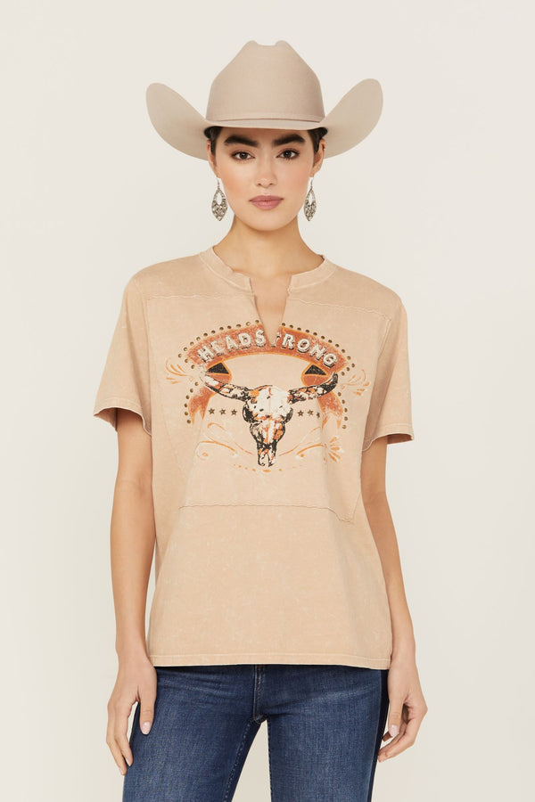 Max Headstrong Short Sleeve Graphic Tee - Wheat