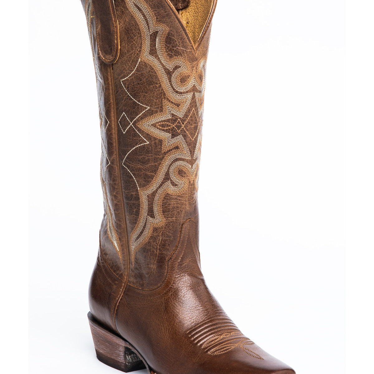 West Wind Western  Leather  Square Toe Midcalf Boots 4309 Men main image 4