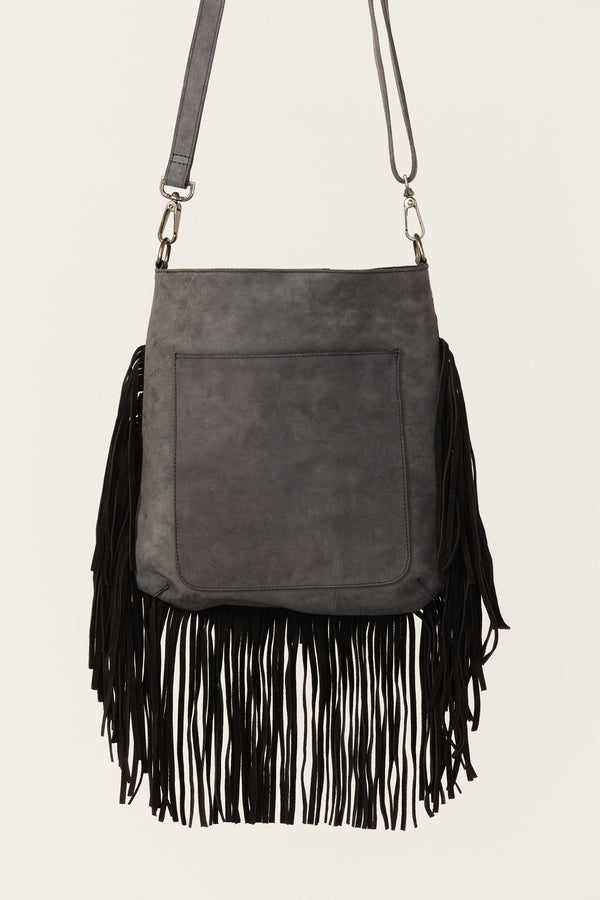 Buy Braided FRINGE LEATHER BAG Tan, Hippie Suede Tassel Handbag, Ethnic  Boho Purse, Western Leather Bag Online in India - Etsy