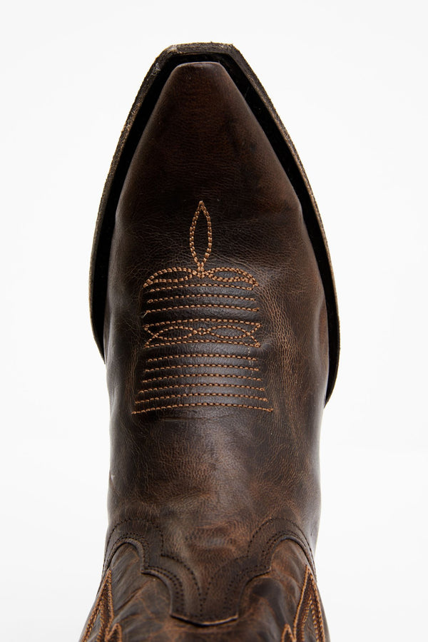 Wheeler Performance Western Boot w/Comfort Technology - Snip Toe - Chocolate