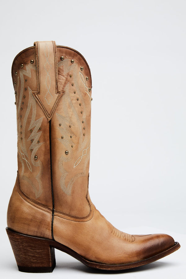 Bayou Western Boots - Round Toe - Tan