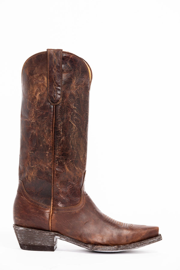 Wildwest Brown Western Boots - Snip Toe - Brown