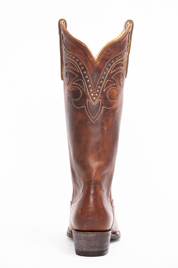 Tough Cookie Brown Western Boots - Fashion Square Toe - Brown