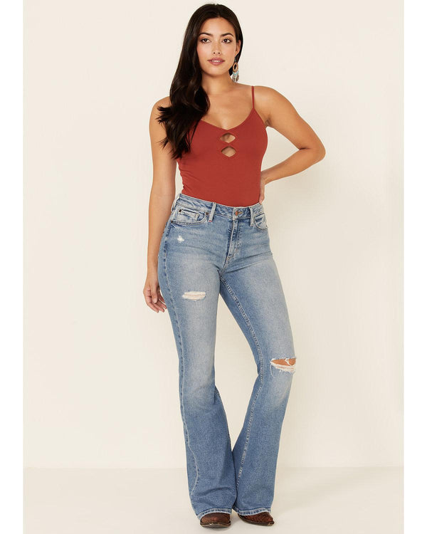 Bell Bottom Jeans for Women High Waisted Flare Jeans with Classic