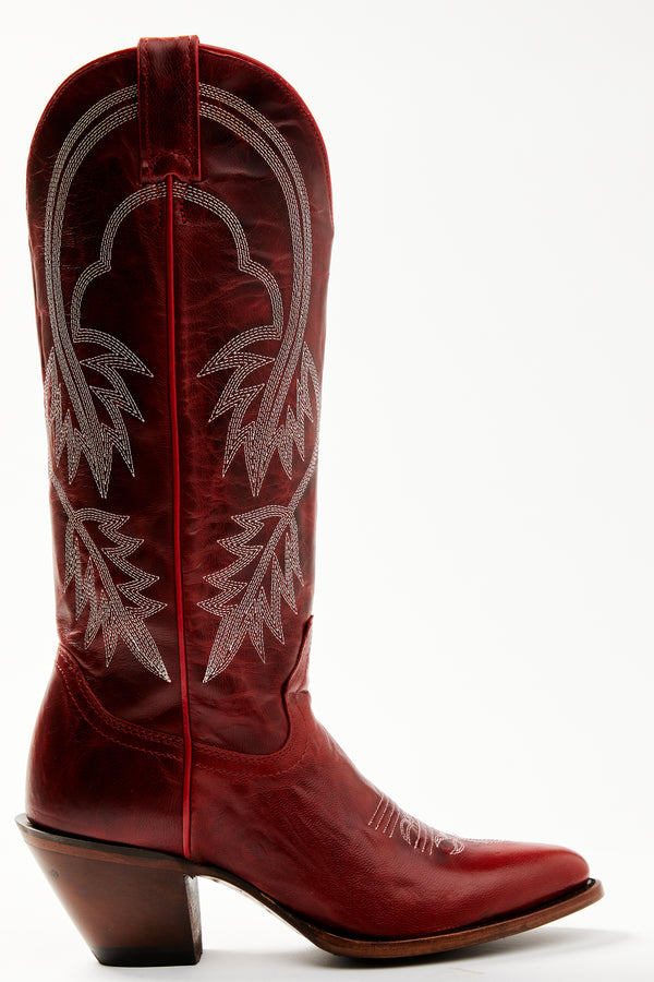 Icon Embroidered Western Tall Boot - Round Toe