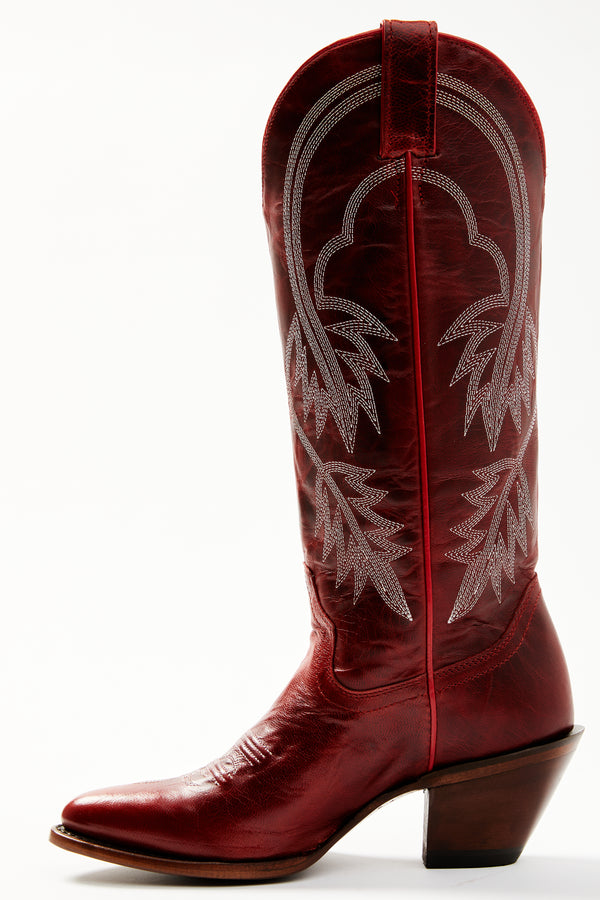 Icon Embroidered Western Tall Boot - Round Toe