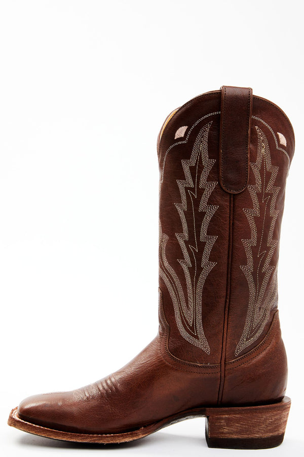 Outlaw Performance Western Boot w/Comfort Technology – Broad Square Toe - Brown