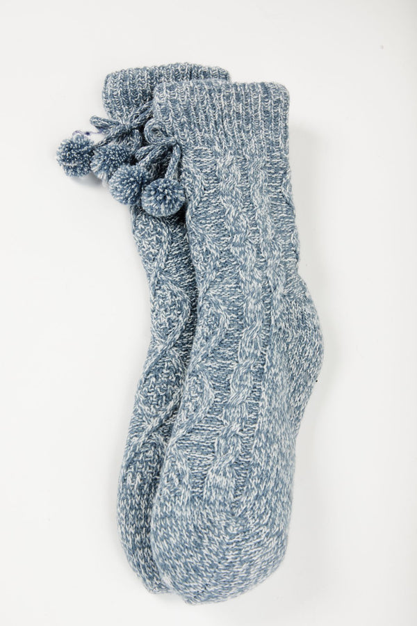 Fernbook Cozy Socks - Blue