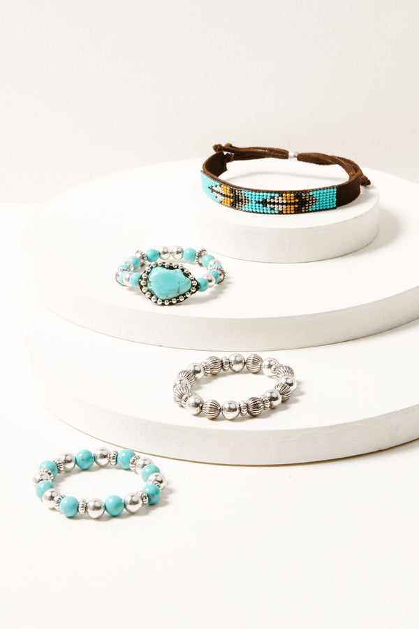 Sunset Ridge Bracelet Set - Brown