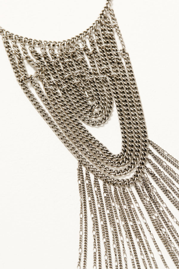 Cantrell Silver Chain Necklace - Silver