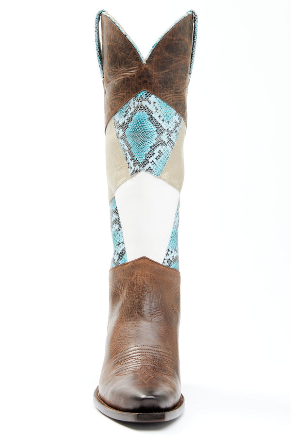 Seams-To-Be Western Boots - Snip Toe - Multi