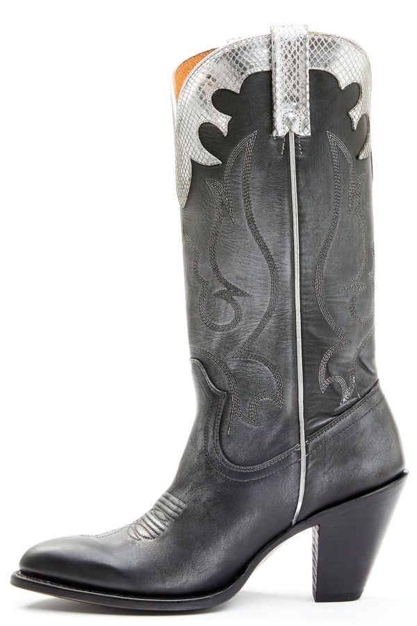 Lady Luck Western Boots - Round Toe - Black