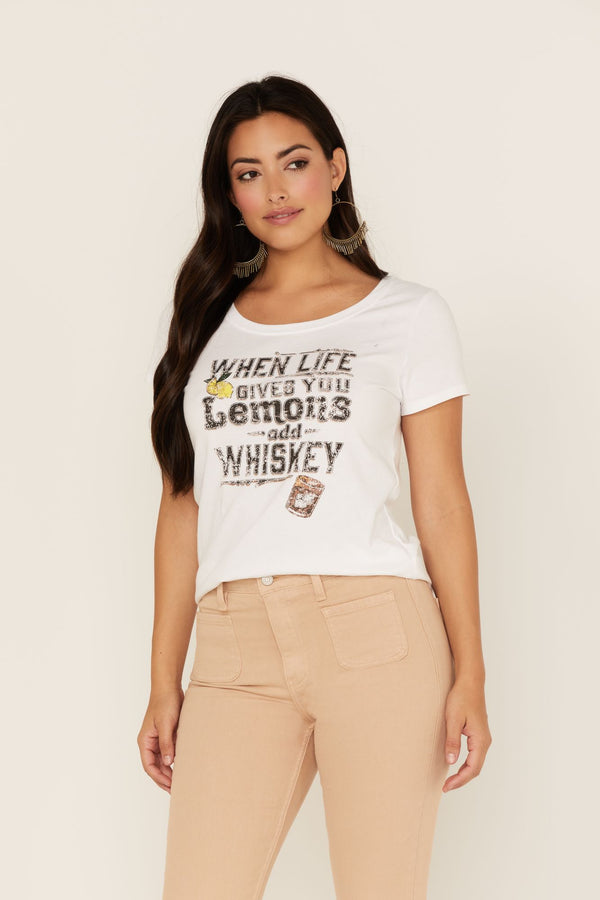 When Life Gives You Lemons Trustie Tee - White
