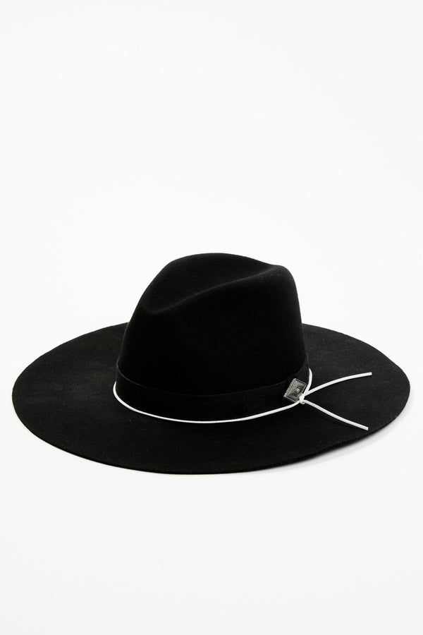 Waycross Wool Felt Western Hat - Black