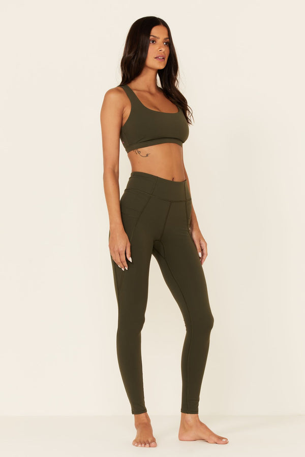 Forest Green High Rise Freedom Leggings – Idyllwind Fueled by