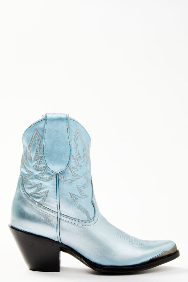 Electric You Western Boot- Round Toe - Blue