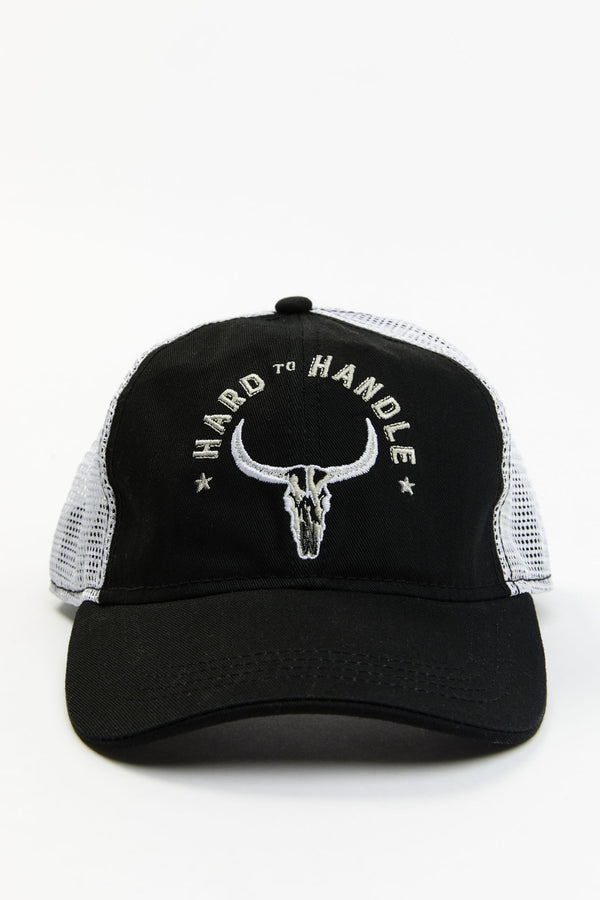 Hard To Handle Mesh-Back Baseball Hat - Black