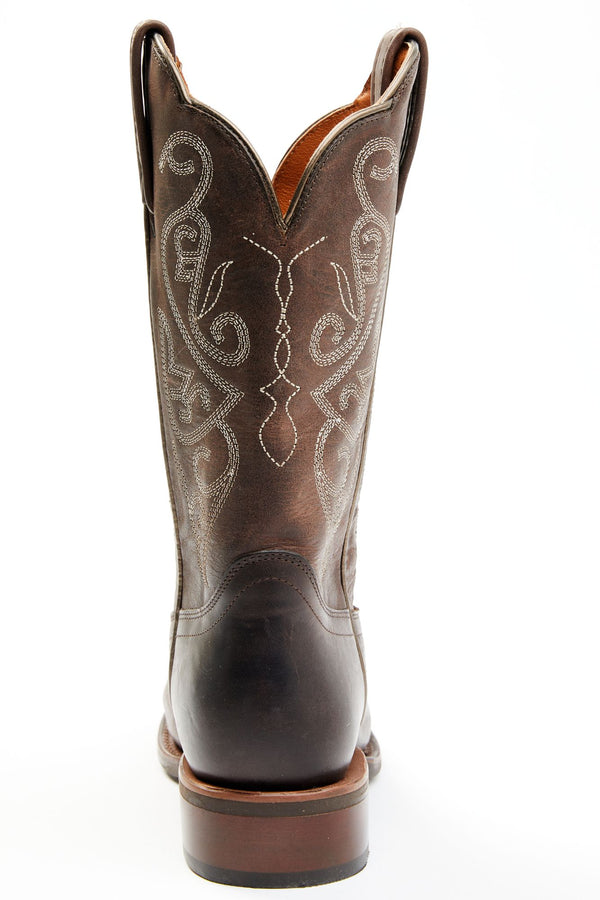 Giddy Up Performance Western Boot w/Comfort Technology – Square Toe - Chocolate