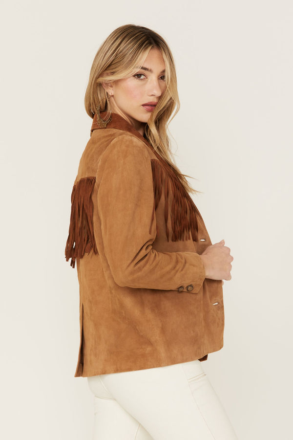 Womens Coats Clearance Fringe Coat For Women Faux Suede Leather Cowboy  Style Coat Long Sleeve Tassels Cardigan Coat-c | Fruugo BH