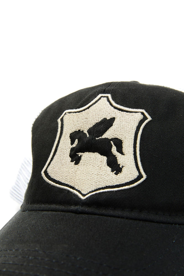Roam Free Patch Mesh-Back Baseball Hat - Black