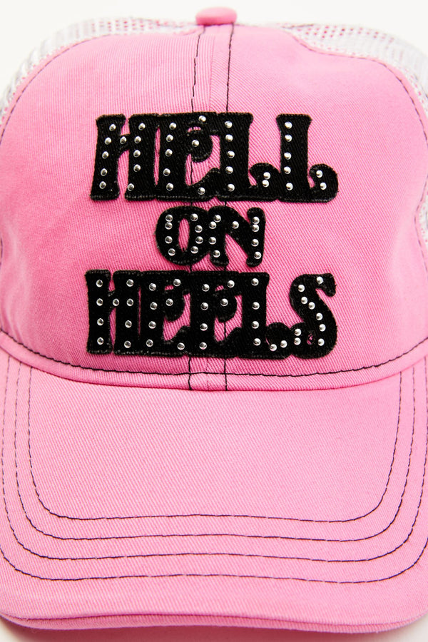 Hell On Heels Mesh-Back Baseball Hat – Idyllwind Fueled by Miranda Lambert