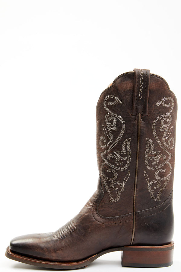 Giddy Up Performance Western Boot w/Comfort Technology – Square Toe - Chocolate