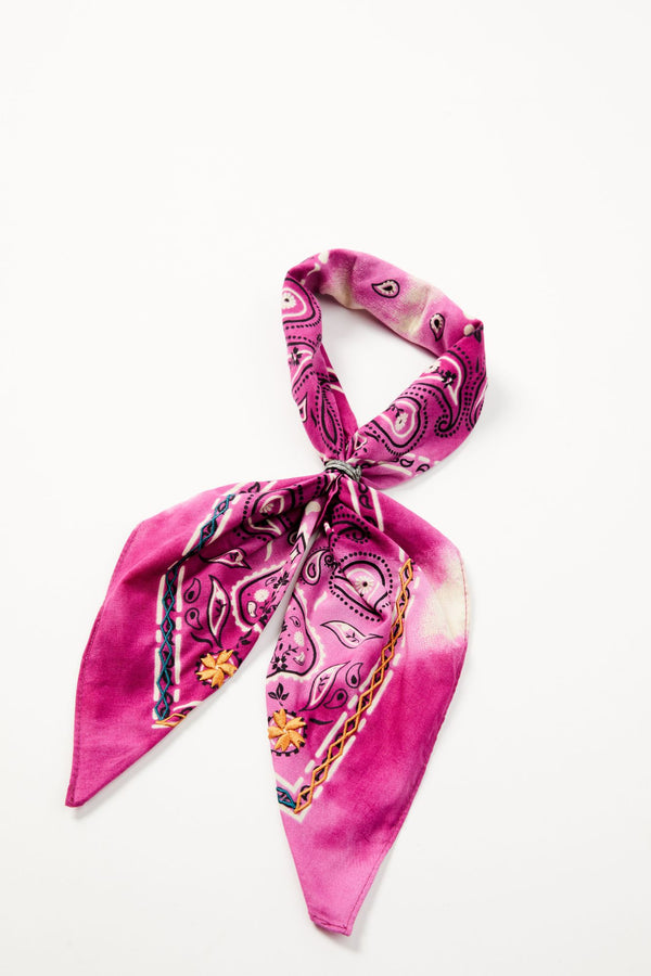Margo Lane Bolo Necklace Pink - Fuscia