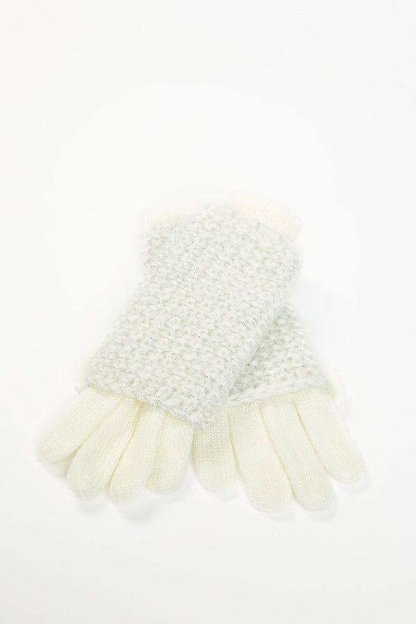 Clairmont White Gloves - Ivory