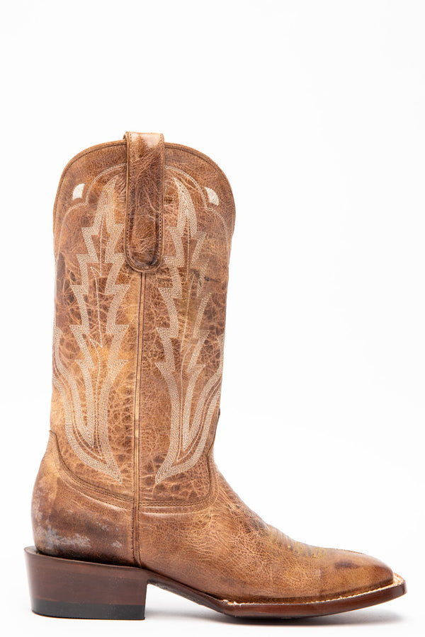 Outlaw Performance Western Boot w/Comfort Technology – Broad Square Toe - Taupe