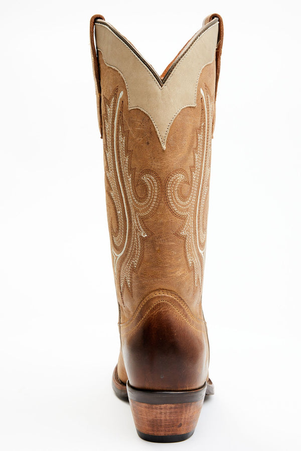 Lindale Performance Western Boot w/Comfort Technology - Square Toe - Tan