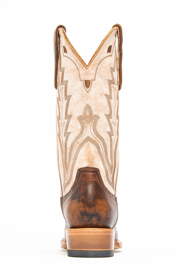 Rodeo Performance Western Boot w/Comfort Technology – Broad Square Toe - Brown