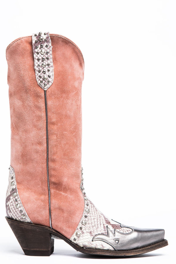 Leap Pink Western Boots - Snip Toe