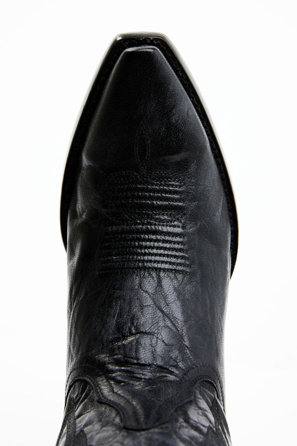 Wheeler Performance Western Boot w/Comfort Technology - Snip Toe - Black
