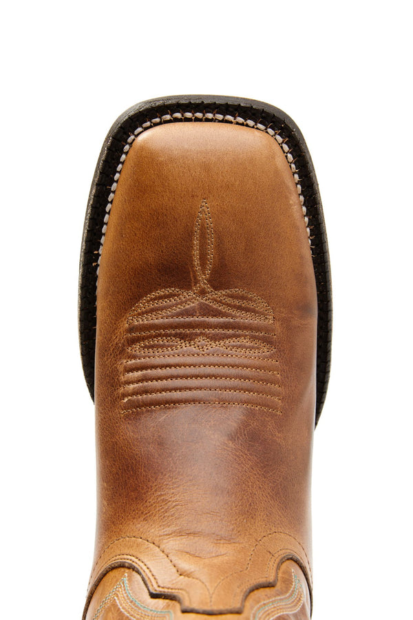 Drifter Performance Western Boot w/Comfort Technology – Broad Square Toe - Tan