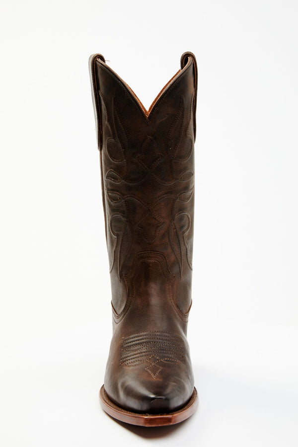 Easy Does It Western Boots - Snip Toe - Brown