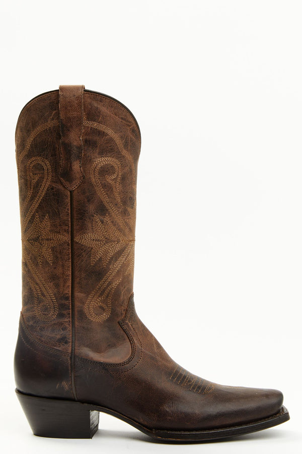 Buttercup Western Boots - Square Toe - Brown